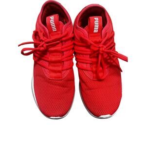 Puma women's bright dark pink sneakers, size 6.5